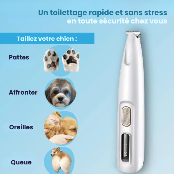 PawTrim Pro™ - Tondeuse des Pattes Indolore en Quelques Secondes