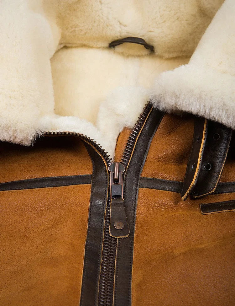 Bryan™ | Veste d'Hiver en Cuir