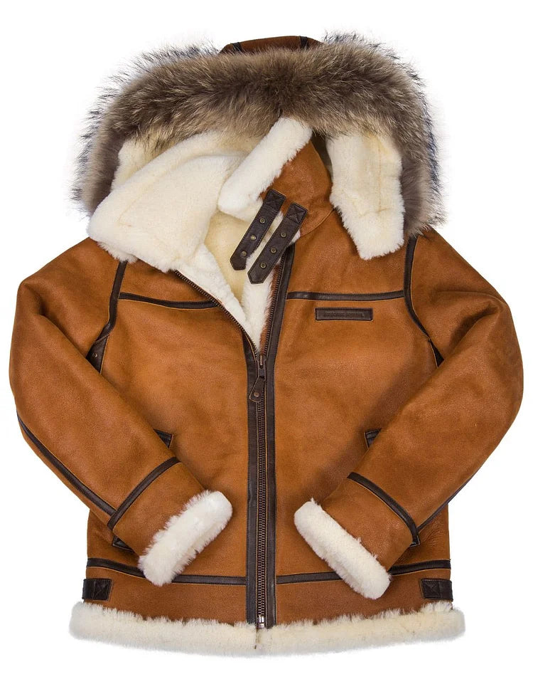 Bryan™ | Veste d'Hiver en Cuir