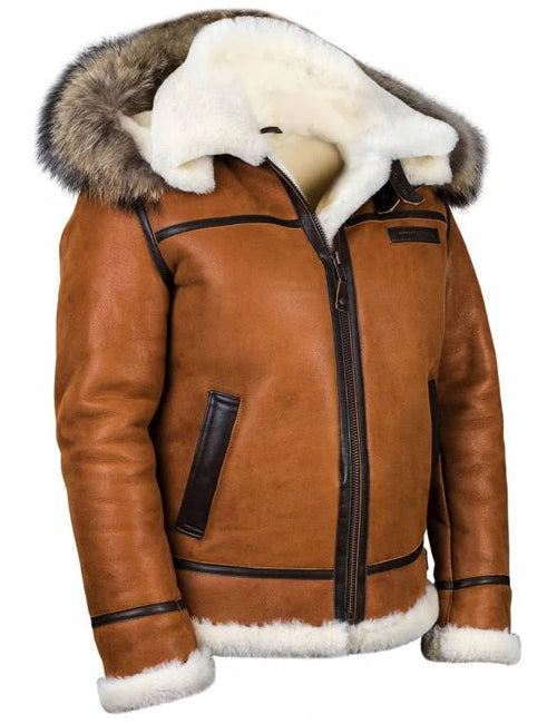 Bryan™ | Veste d'Hiver en Cuir