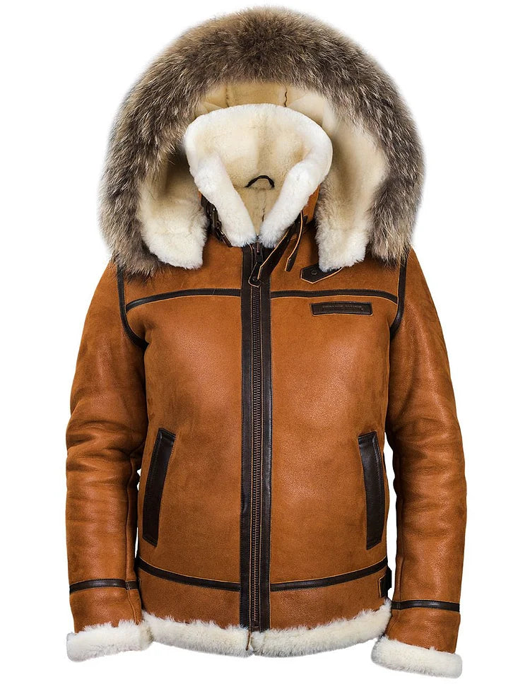 Bryan™ | Veste d'Hiver en Cuir