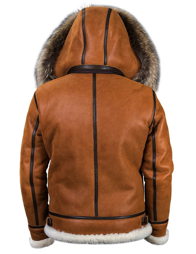 Bryan™ | Veste d'Hiver en Cuir
