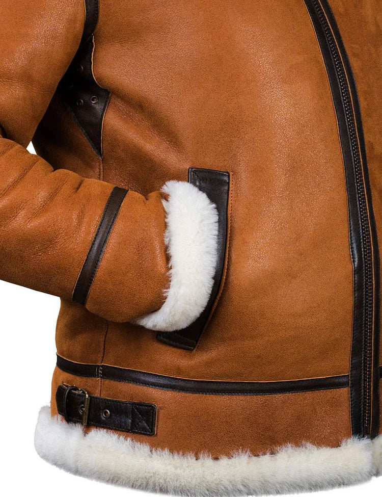 Bryan™ | Veste d'Hiver en Cuir