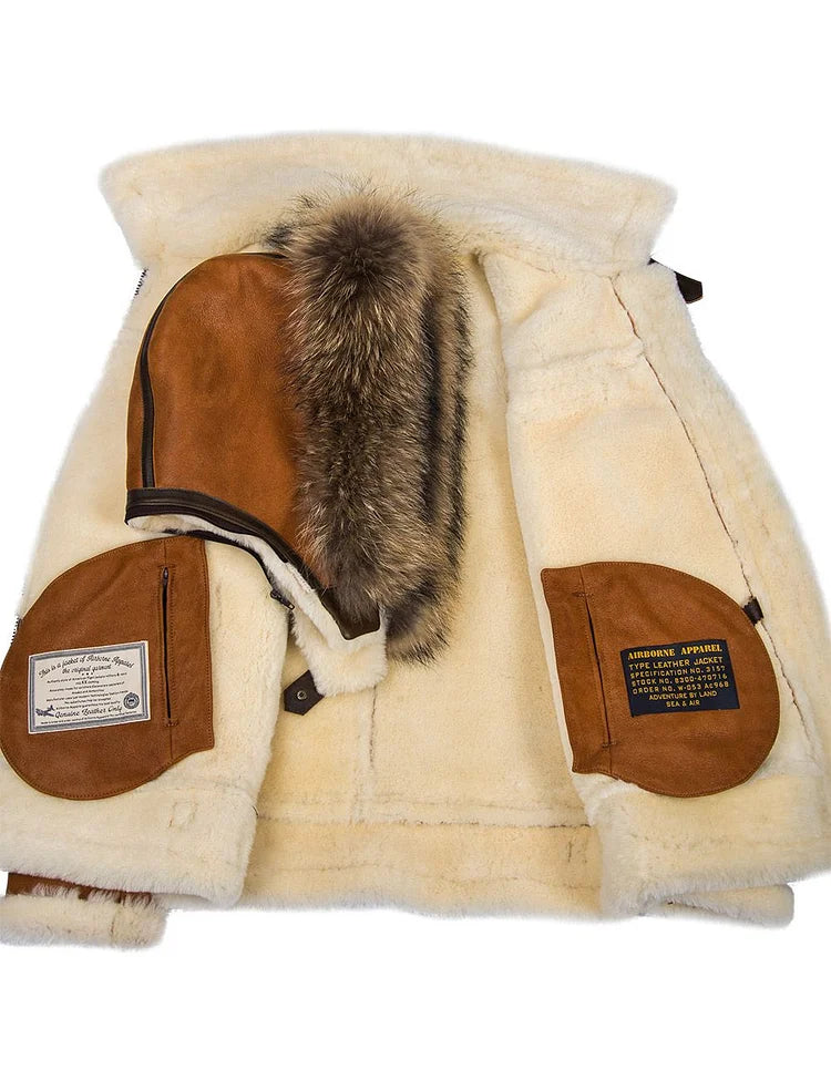 Bryan™ | Veste d'Hiver en Cuir