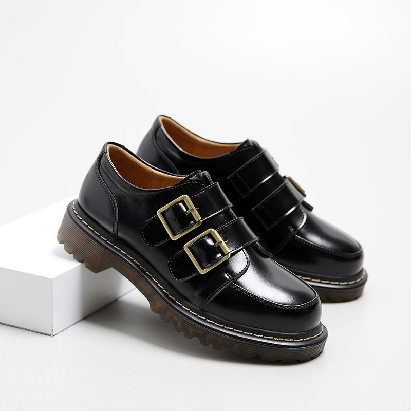 Sinclair - Chaussures en cuir à boucle