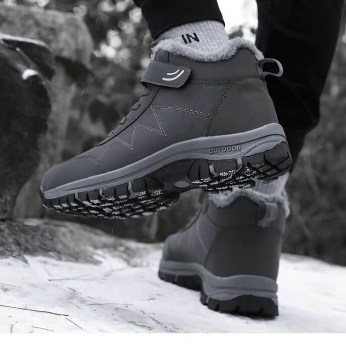 OrthoBoots™ - Bottes d'Hiver Polaire Ergonomique - Soulage la Douleur