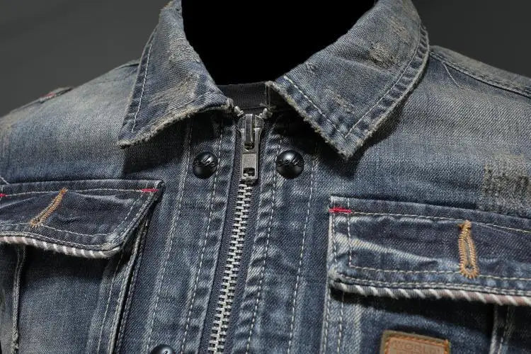 Henry | Veste en denim rétro