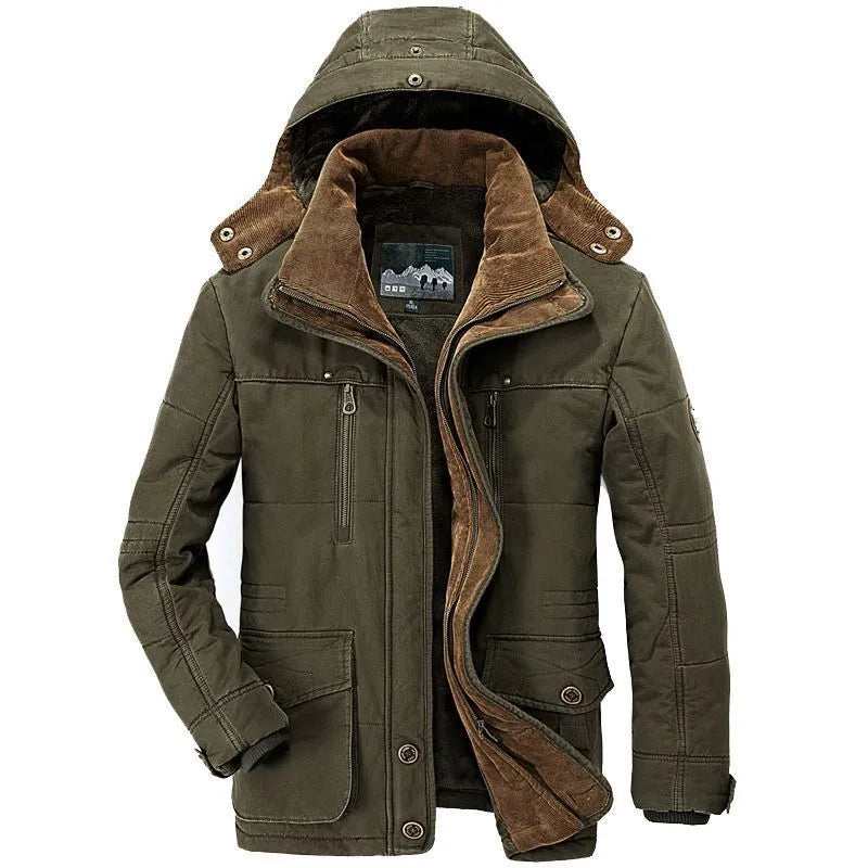 Novaya™ | Veste d'Hiver Doublée en Polaire