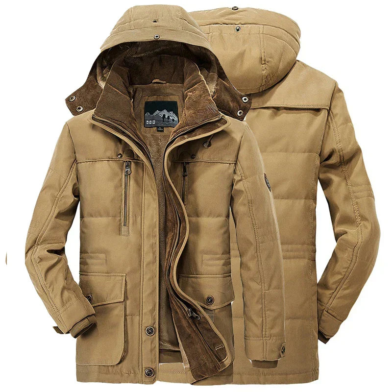 Novaya™ | Veste d'Hiver Doublée en Polaire