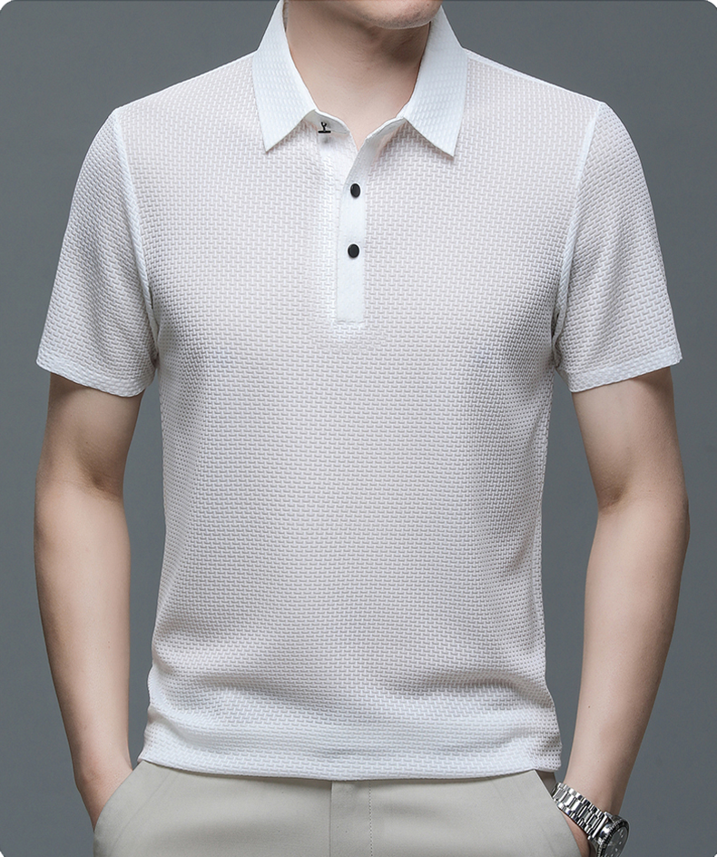 Novaya | T-shirt élégant en maille pour homme