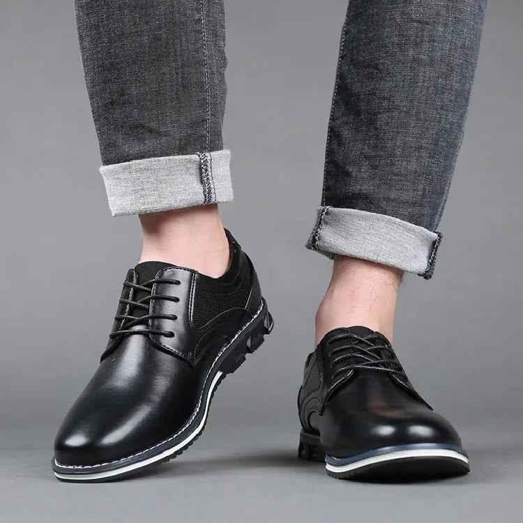 Chaussures Oxford Confortables et Élégantes pour Homme