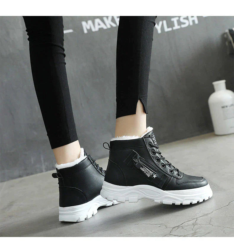 Valérie - Chaussures avec Doublure en Polaire