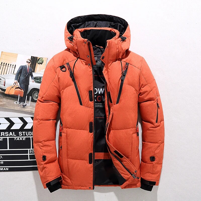 Liam - Veste d'Hiver Épaisse et Élégante