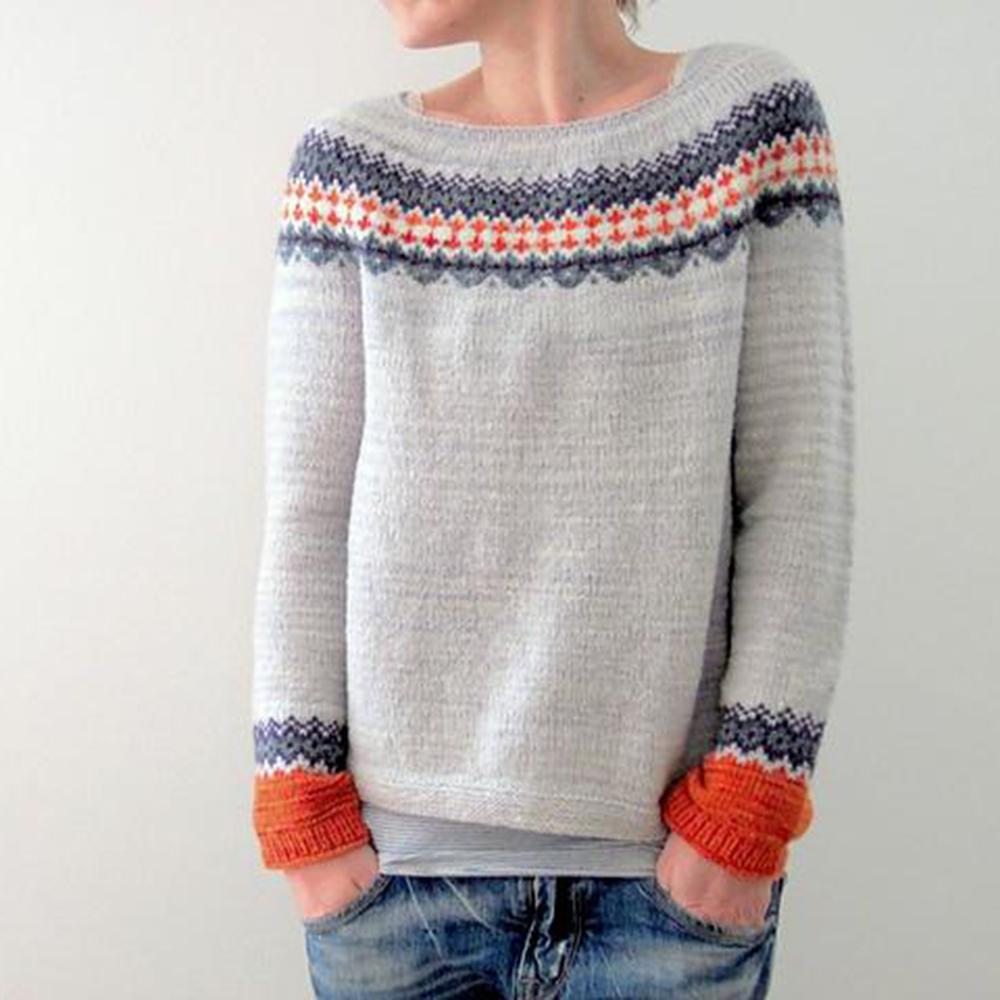 Pull Élégant au style Nordique