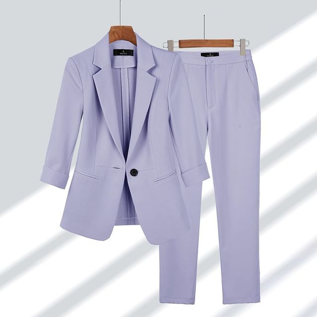 Nyzara™ | Ensemble deux pièces blazer et pantalon