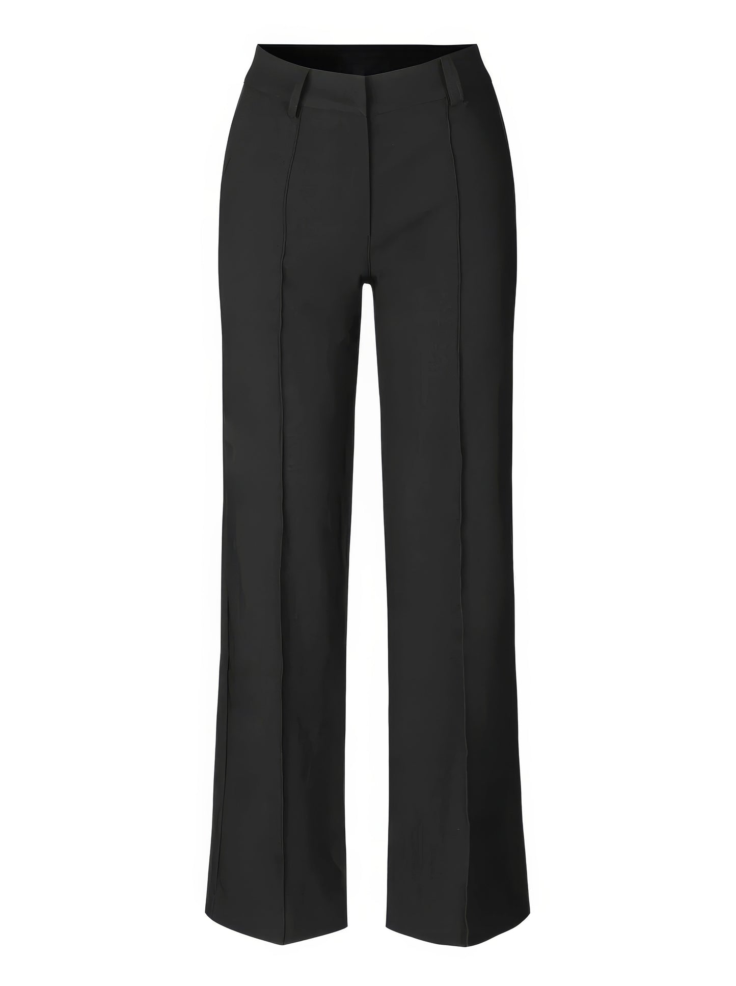 Lora - Pantalon Large à Taille Haute