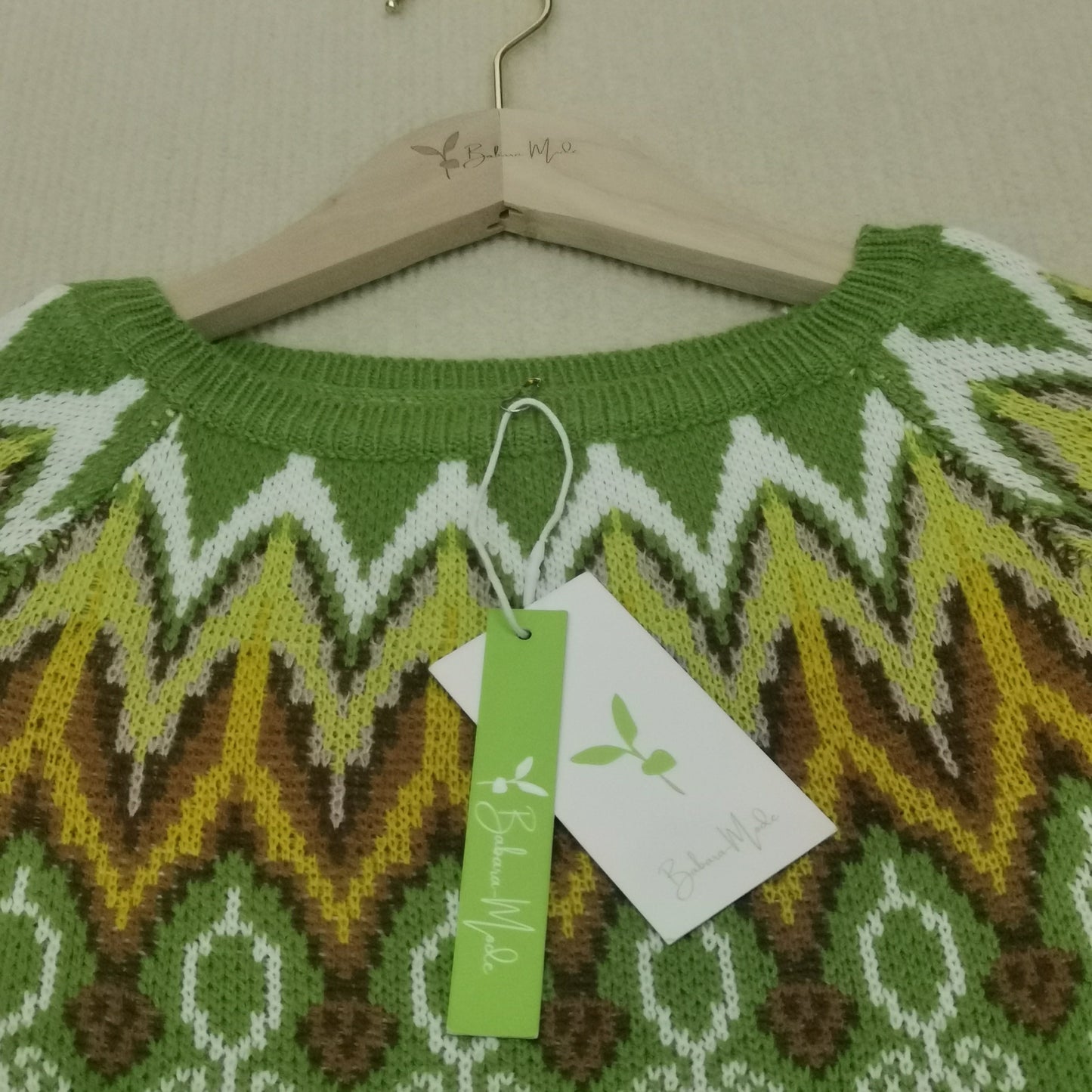 Pull d'Hiver à Motif pour Femme