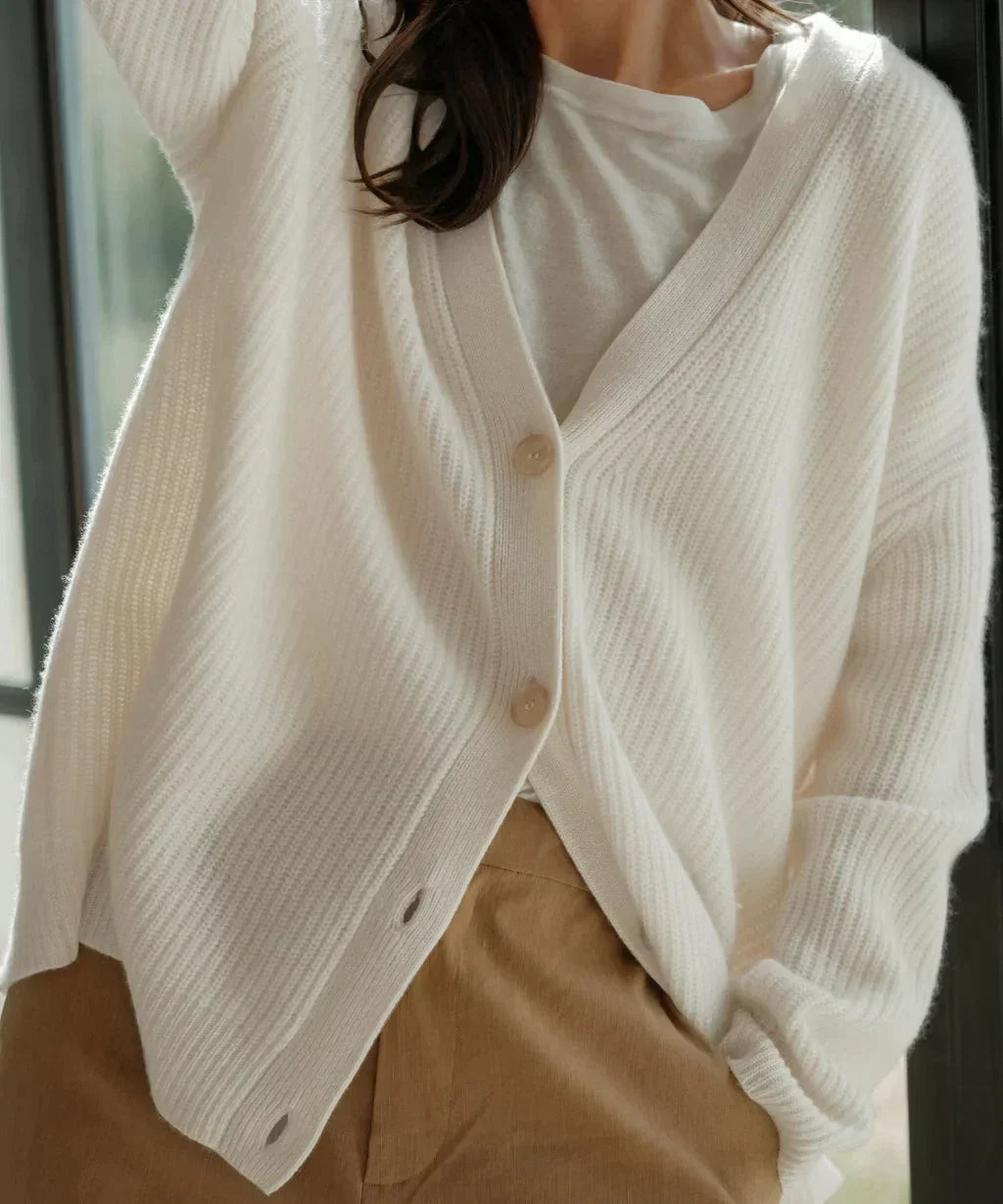 Cardigan Ultra Confortable en Coton