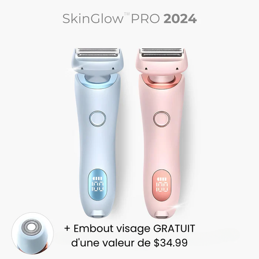 SkinGlow™ Pro - Nano Rasoir pour une peau douce et soyeuse en quelques secondes