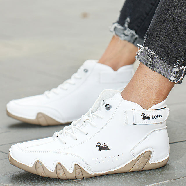 Chaussures Pieds Nus en Cuir Ultra-Confortables et Antidérapantes (Femme)