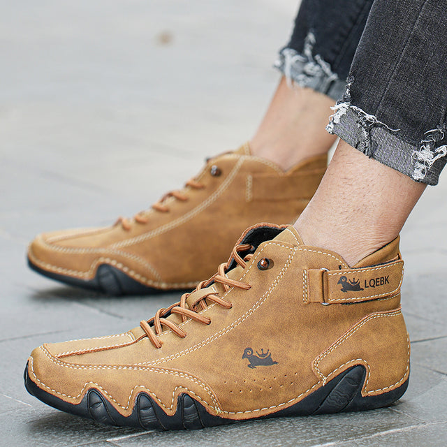 Chaussures Pieds Nus en Cuir Ultra-Confortables et Antidérapantes (Femme)