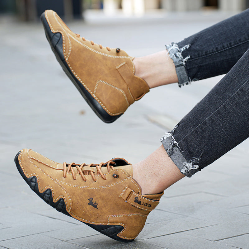 Chaussures Pieds Nus en Cuir Ultra-Confortables et Antidérapantes (Femme)