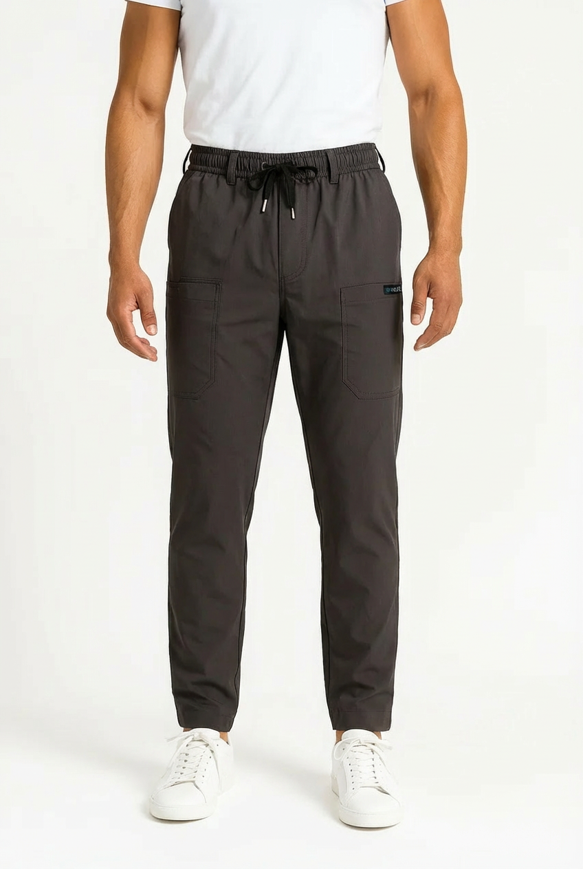 Hommes Cargo Combat Pantalon Multi-Poches Conique Kakis Slim Pantalon Jogging Hommes Cargo Combat Pantalon Multi-Poches Conique Kakis Slim Pantalon Jogging