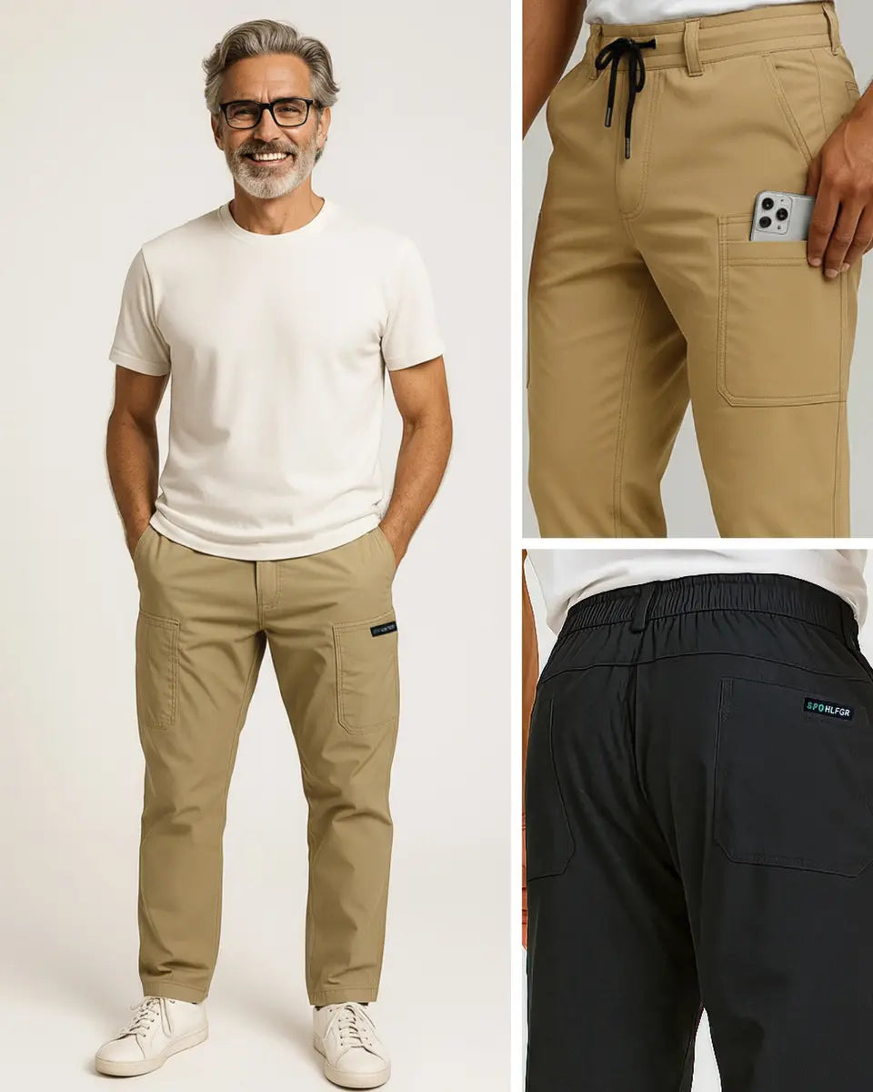 Pantalon Cargo Ample Multi Poches | Novaya™