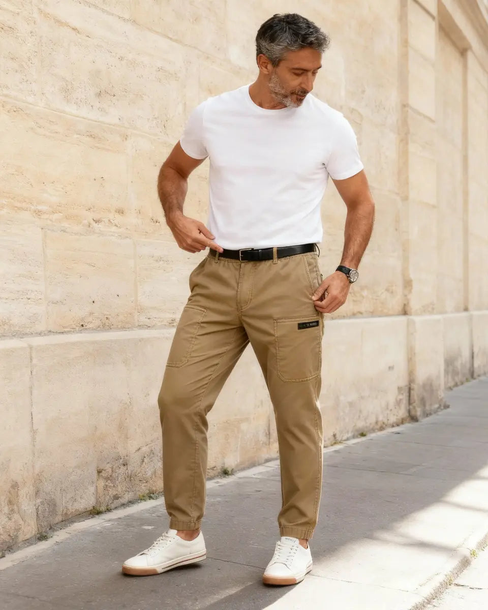 Pantalon Cargo Ample Multi Poches | Novaya™
