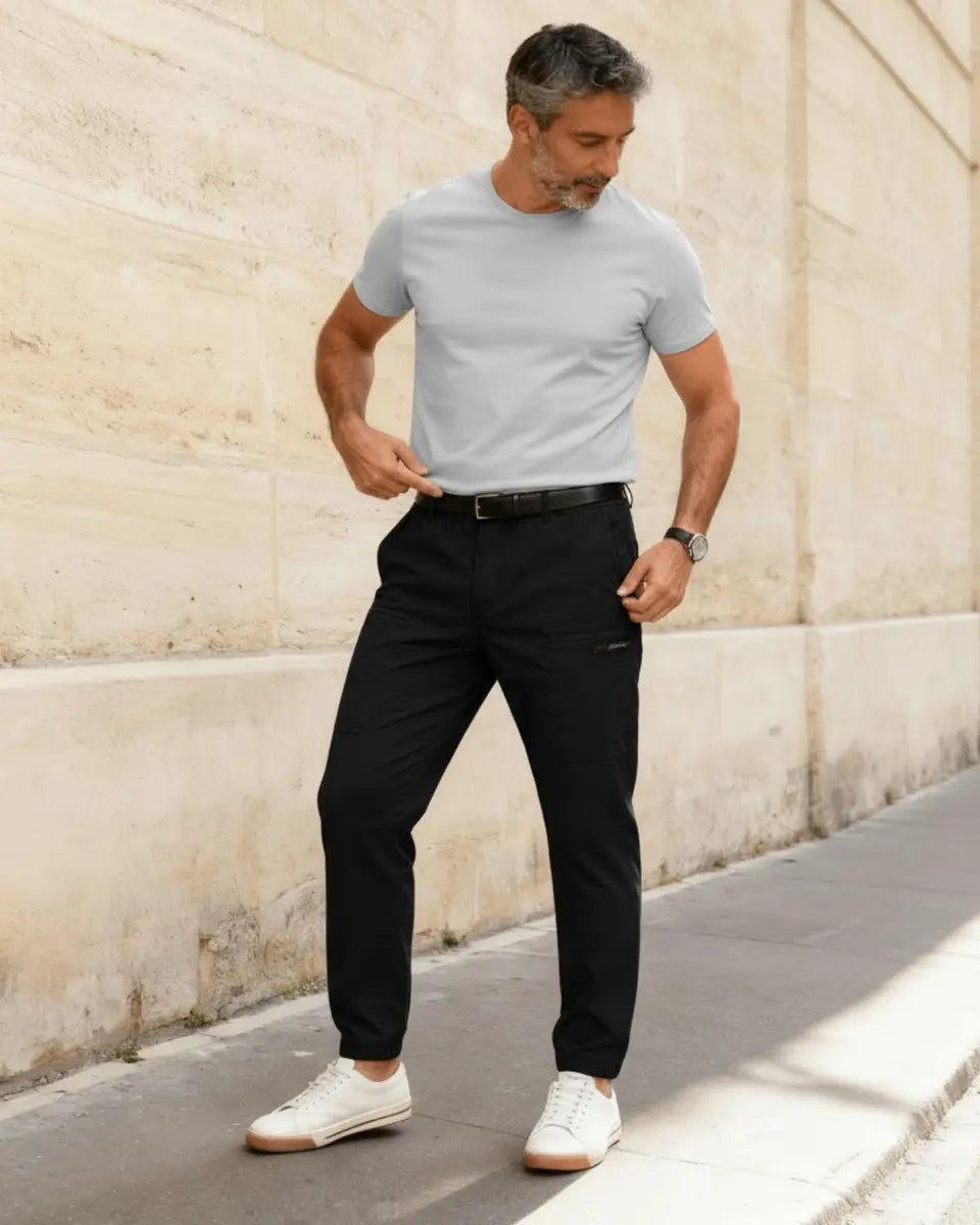 Pantalon Cargo Ample Multi Poches | Novaya™