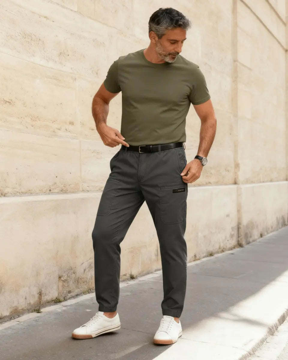 Pantalon Cargo Ample Multi Poches | Novaya™