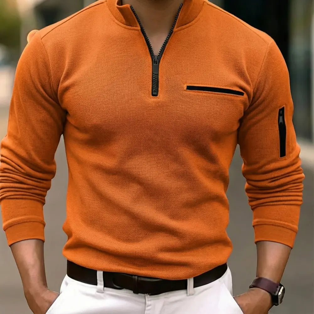 Thomas™ - Pull Zippé pour Homme