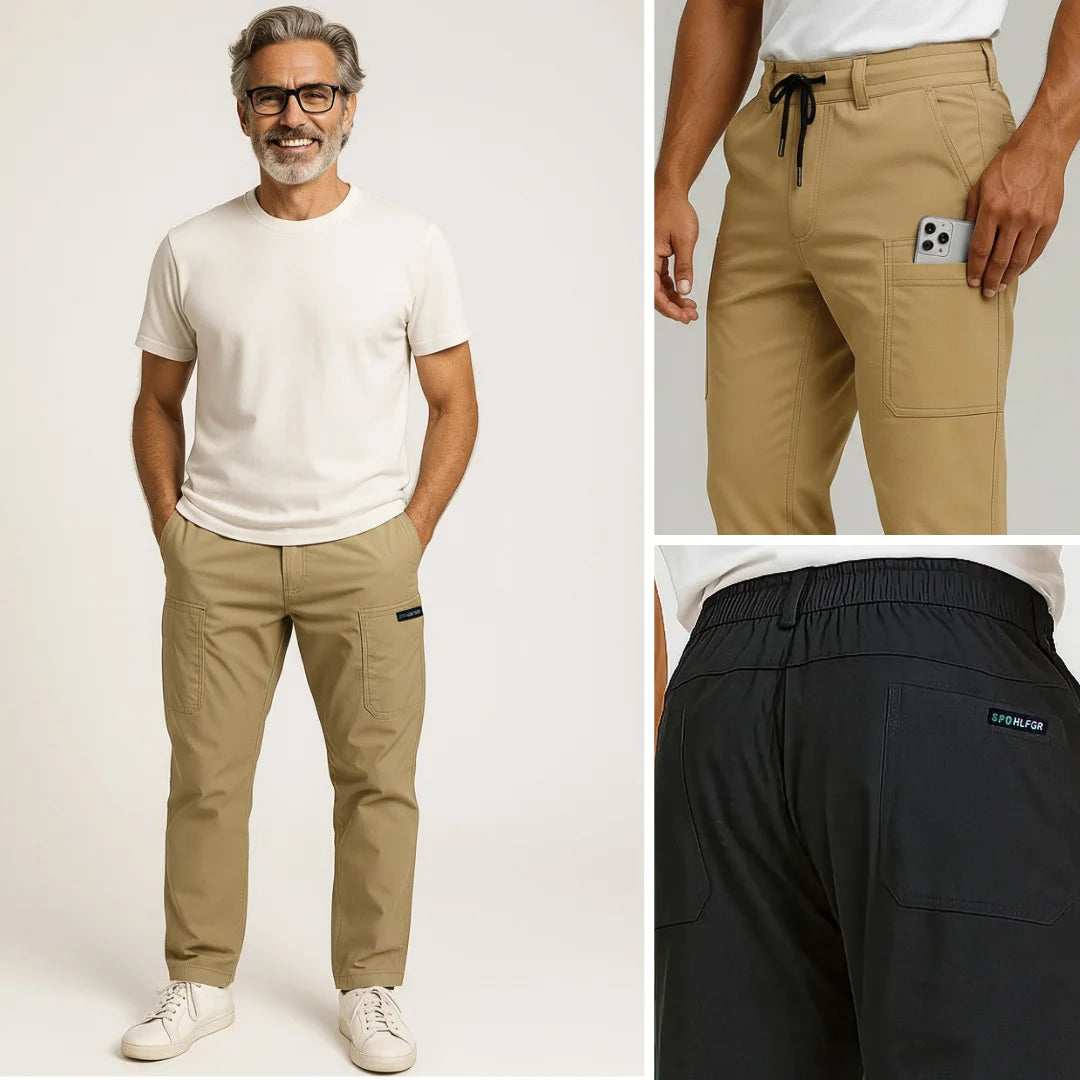 Pantalon Cargo Ample Multi Poches - Novaya™