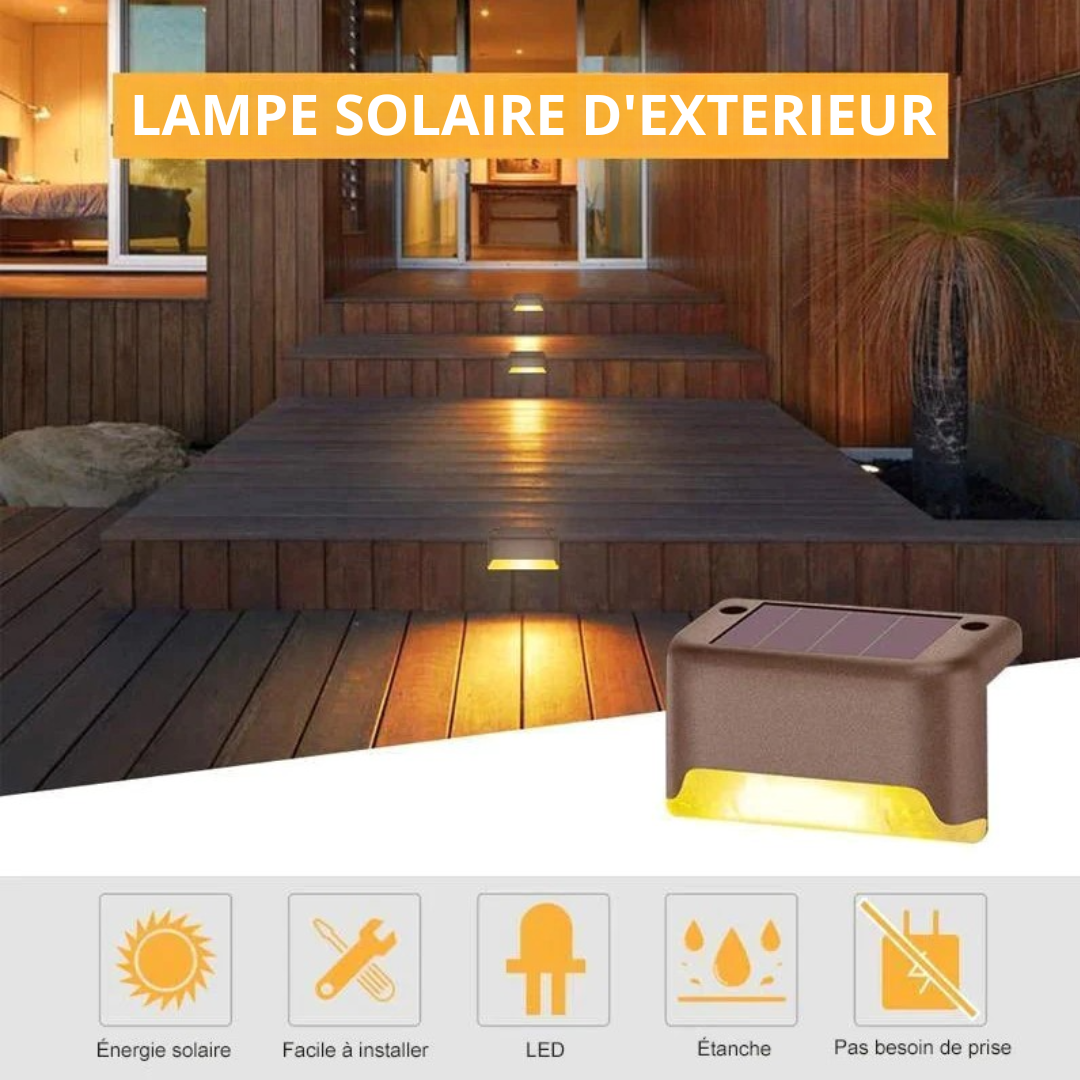 Lampe LED d'extérieur à Energie Solaire