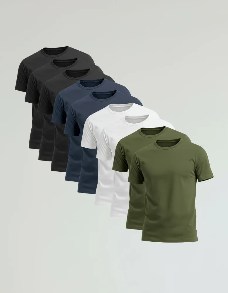 Pack de 9 - Le T-shirt Confort+