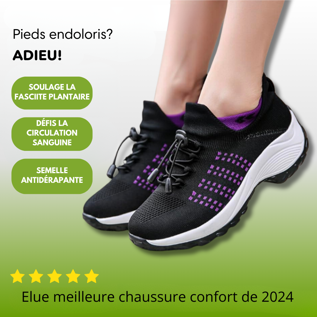 OrthoFit - Chaussures de confort ergonomiques et anti-douleur pour femmes