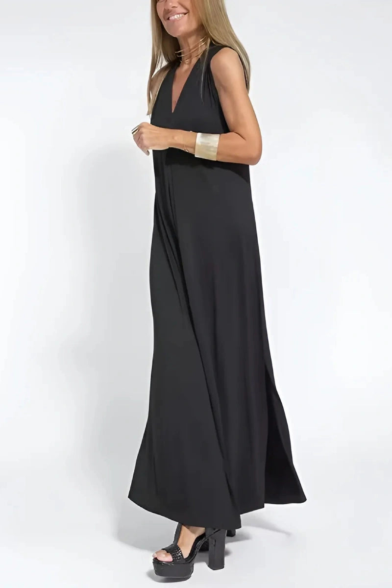 Novaya™ - Robe longue élégante + gilet assorti OFFERT