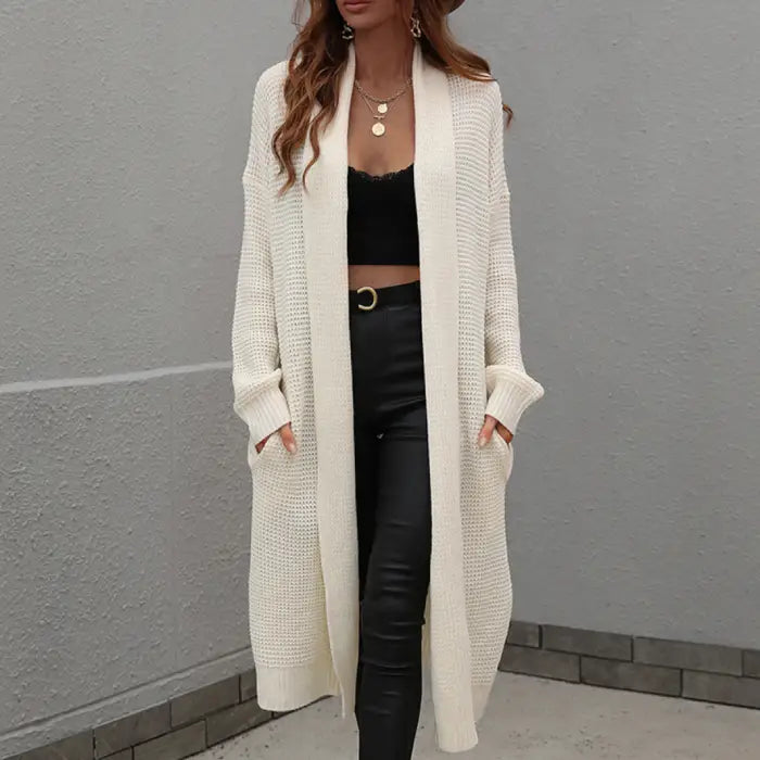 Nyzara™ - Veste longue en tricot