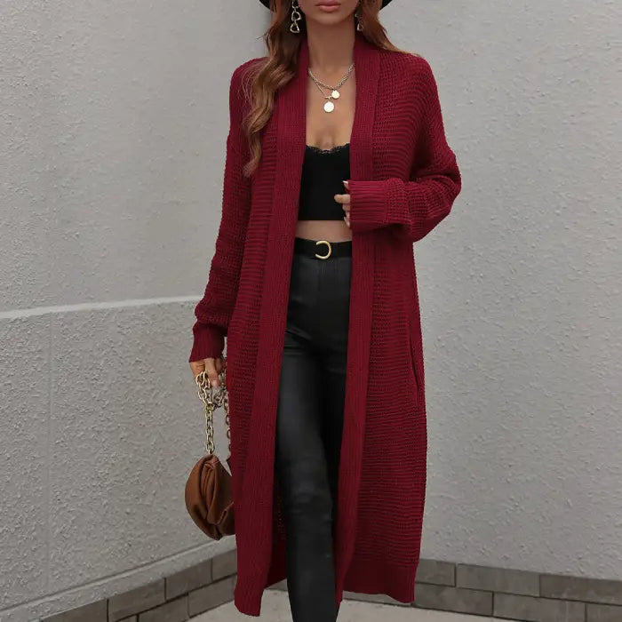 Nyzara™ - Veste longue en tricot