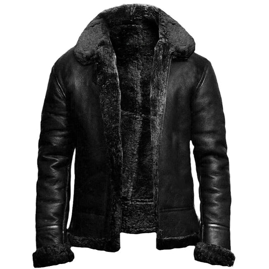 Thomas™ |  Veste d'Hiver en Cuir