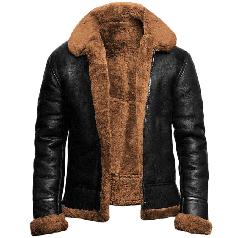 Thomas™ |  Veste d'Hiver en Cuir