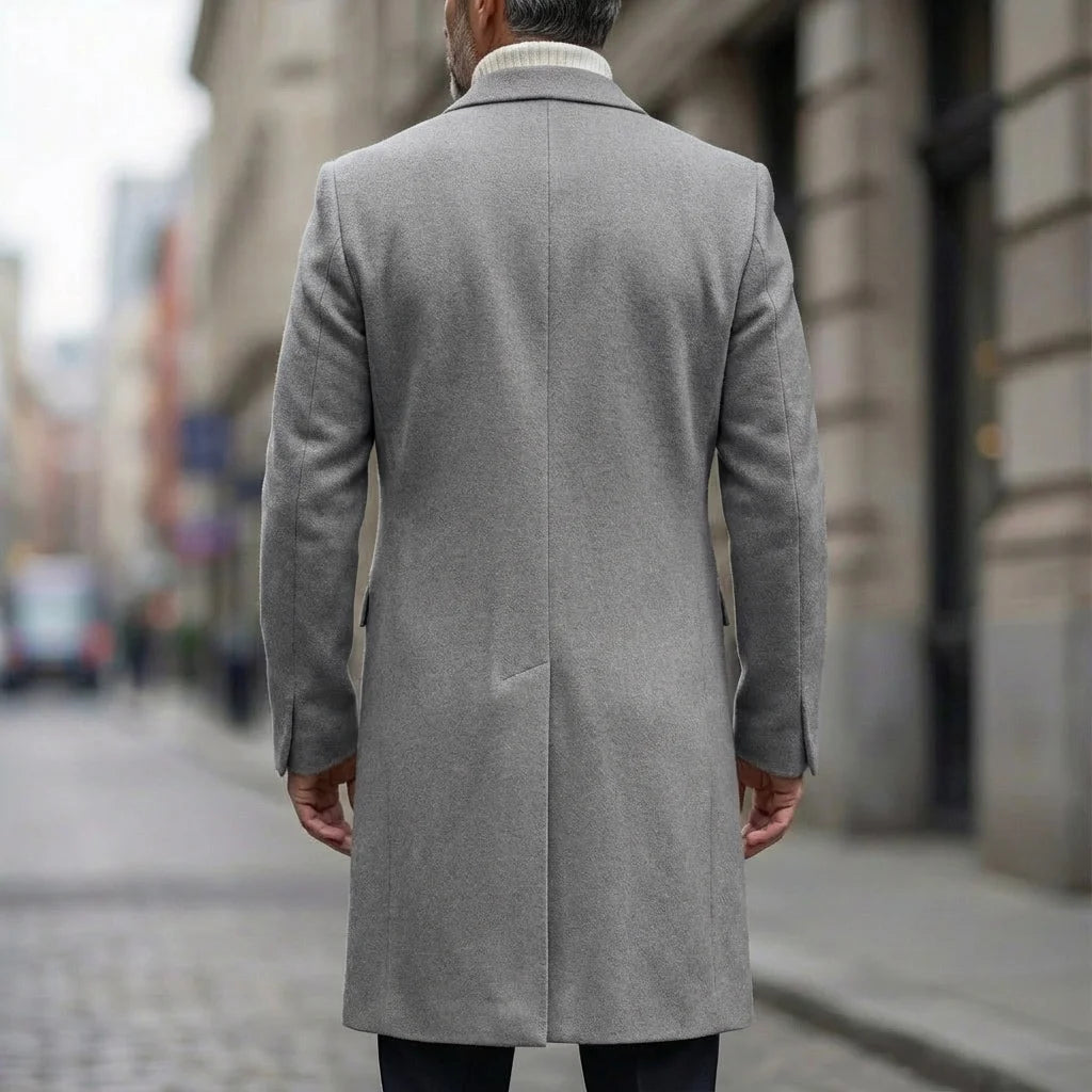 Simon™ | Long Manteau Chaud et Élégant