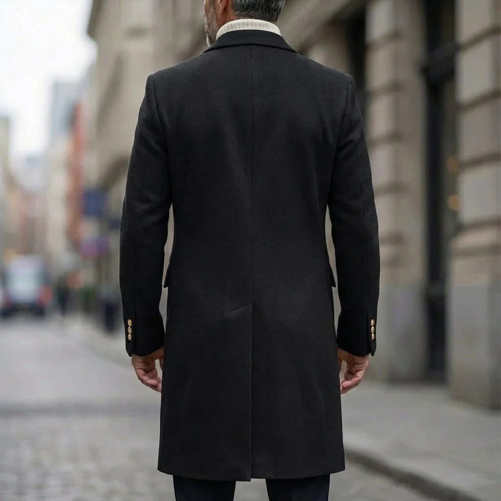 Simon™ | Long Manteau Chaud et Élégant
