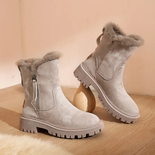 Daisy - Bottes Confortables en Polaire