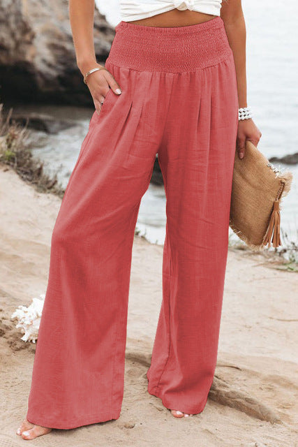 Rina - Pantalon en lin confortable pour femme