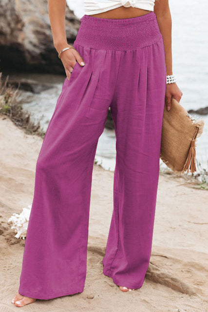 Rina - Pantalon en lin confortable pour femme
