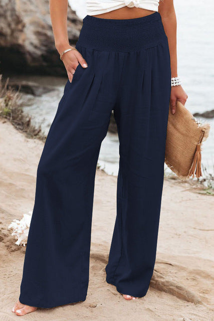 Rina - Pantalon en lin confortable pour femme