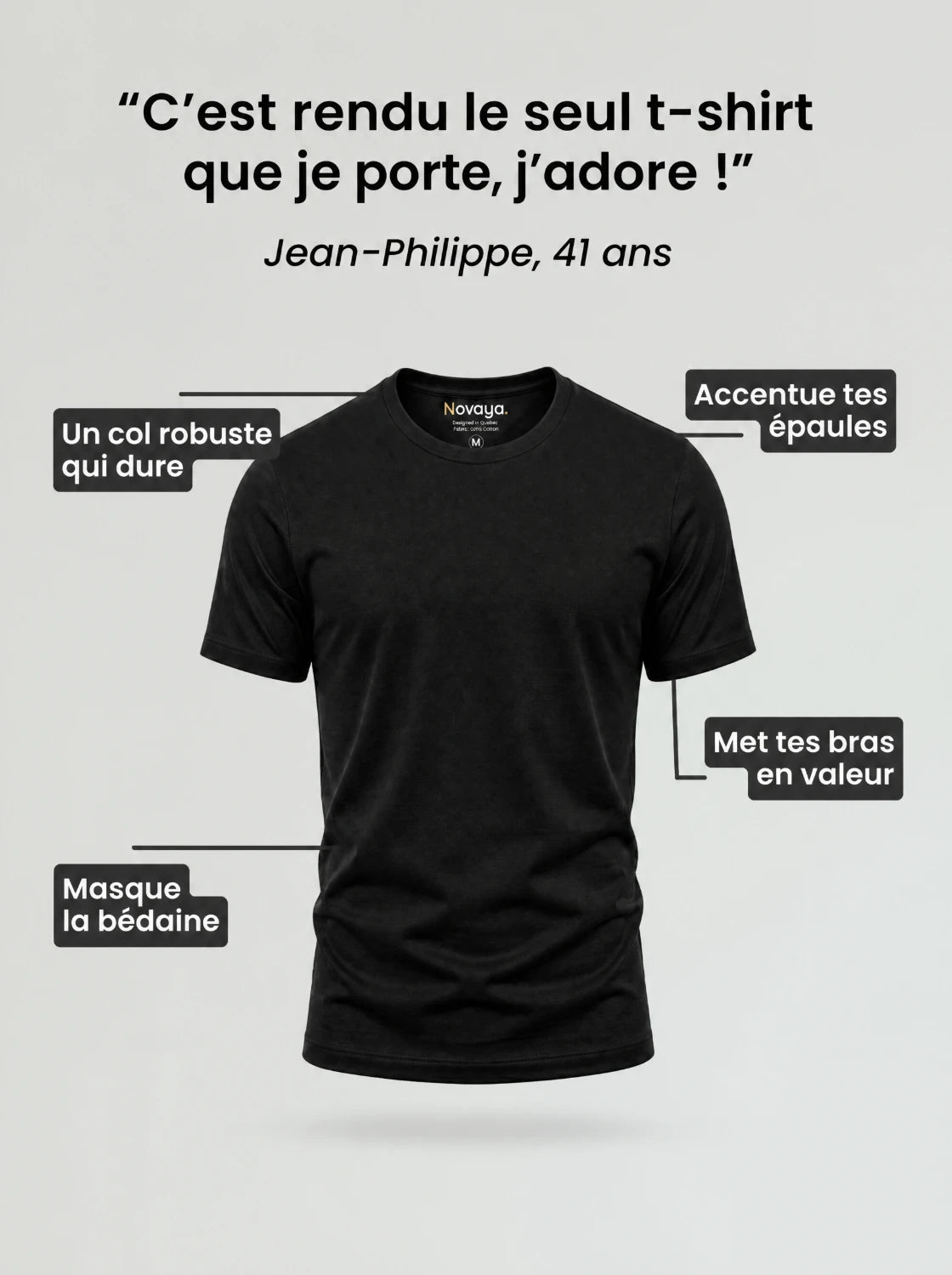 Le T-shirt Confort+