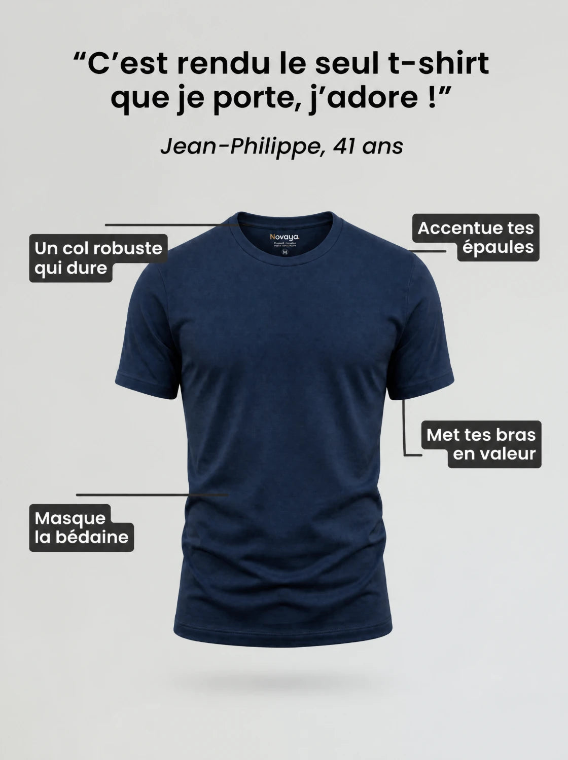 Le T-shirt Confort+
