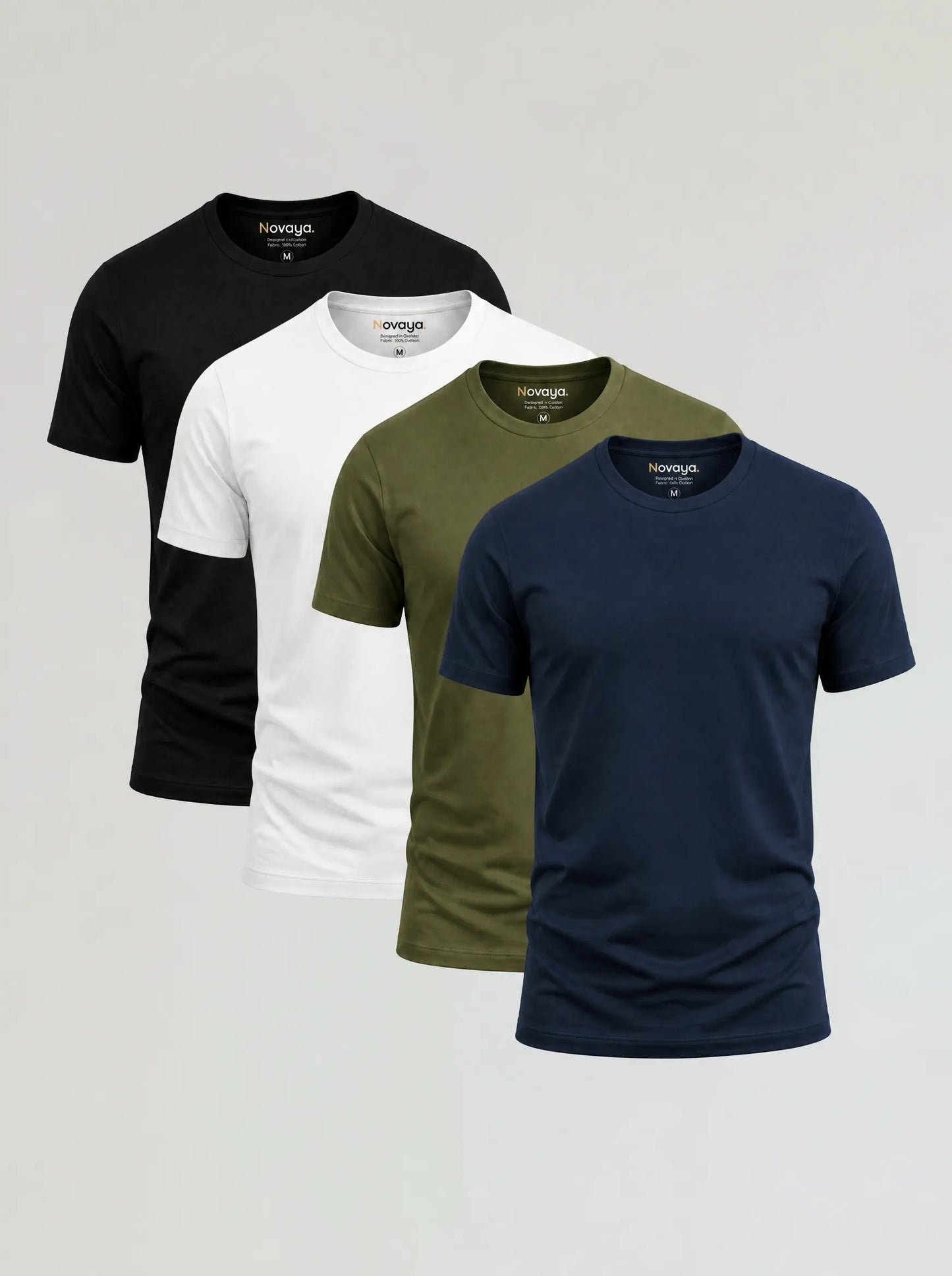 Pack de 4 - Le T-shirt Confort+
